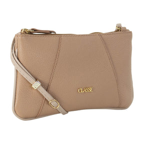 Bolsa Crossbody de Couro Liso - Milli