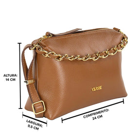 Bolsa Crossbody de Couro - Mini Sam