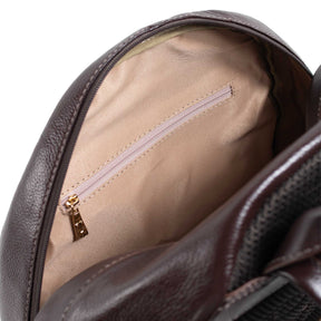 Mochila Grande de Couro Bárbara