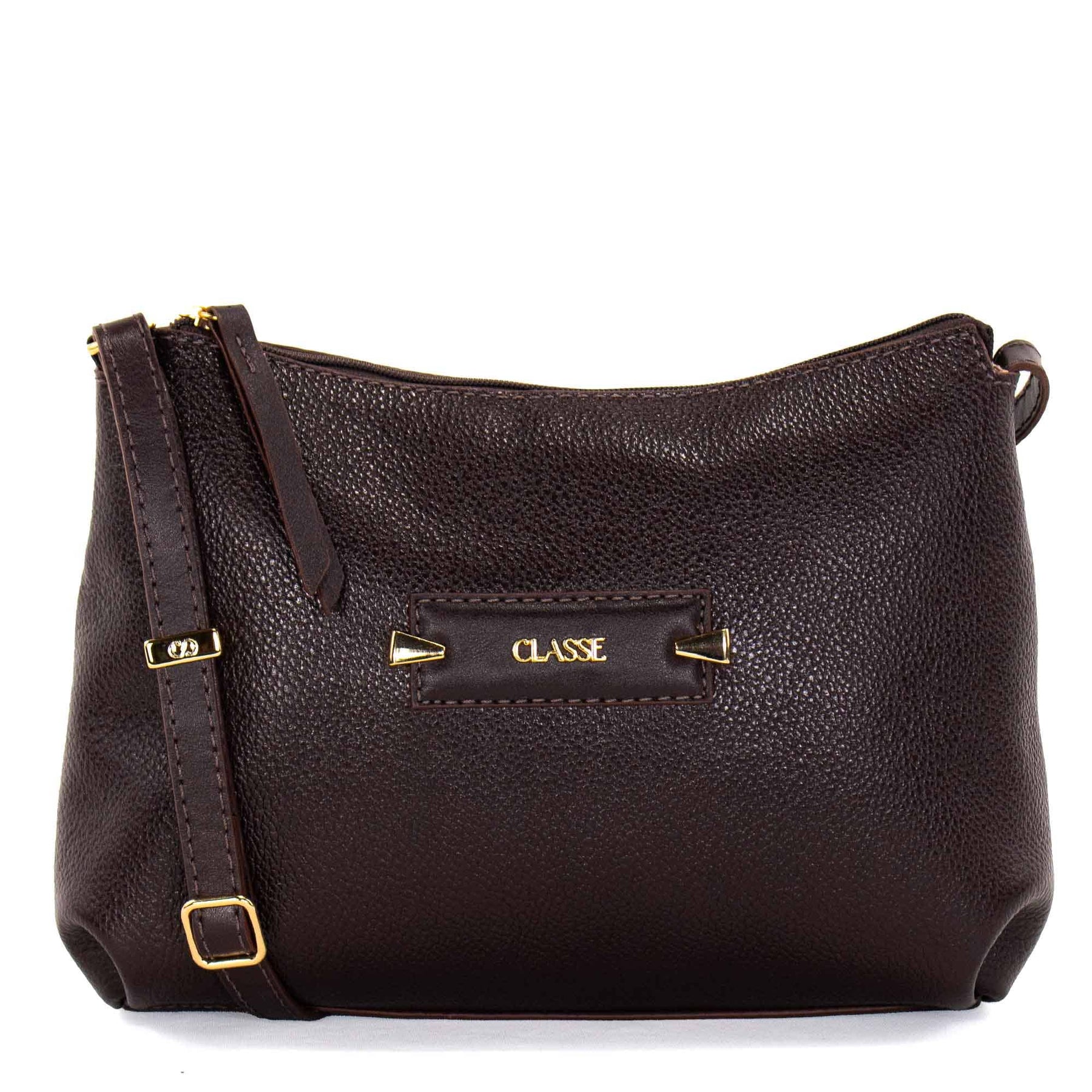 Bolsa de Couro Crossbody Babi