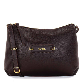 Bolsa de Couro Crossbody Babi