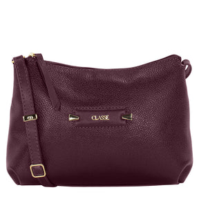 Bolsa de Couro Crossbody Babi