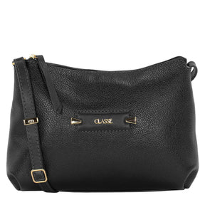 Bolsa de Couro Crossbody Babi