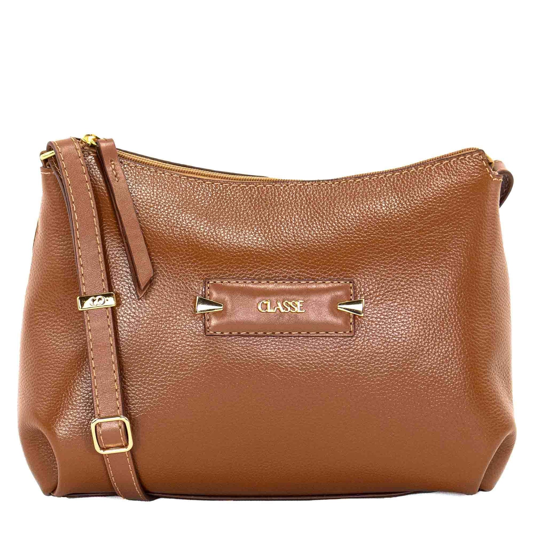 Bolsa de Couro Crossbody Babi