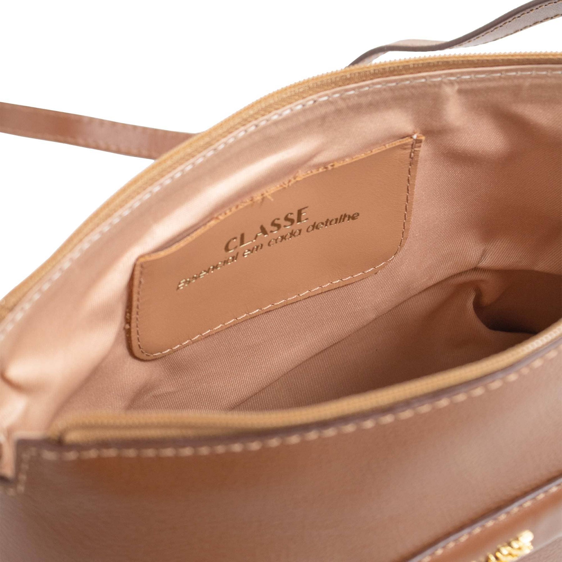 Bolsa de Couro Crossbody Babi