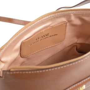 Bolsa de Couro Crossbody Babi