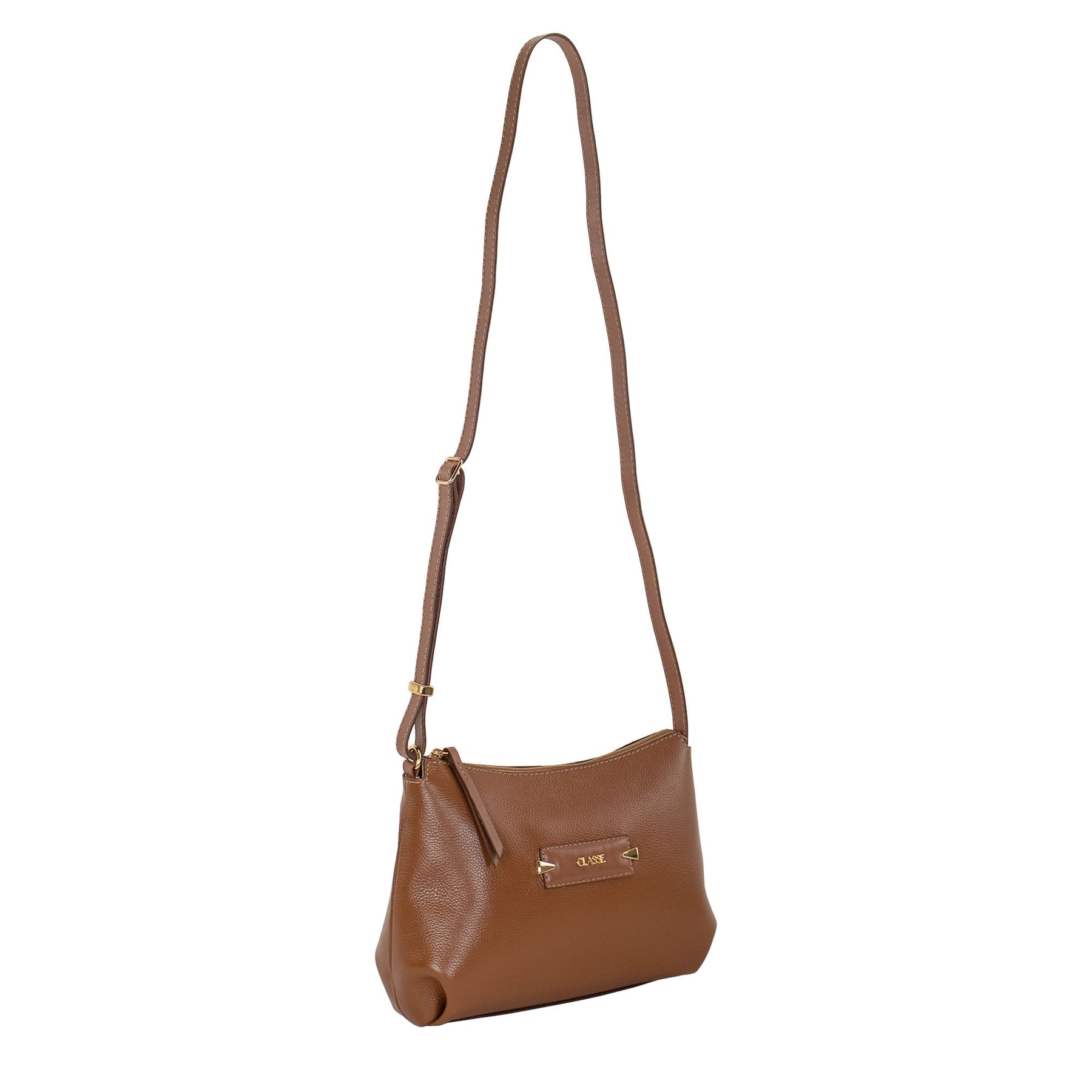 Bolsa de Couro Crossbody Babi