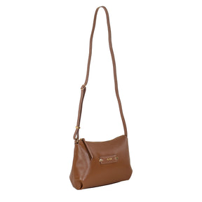 Bolsa de Couro Crossbody Babi