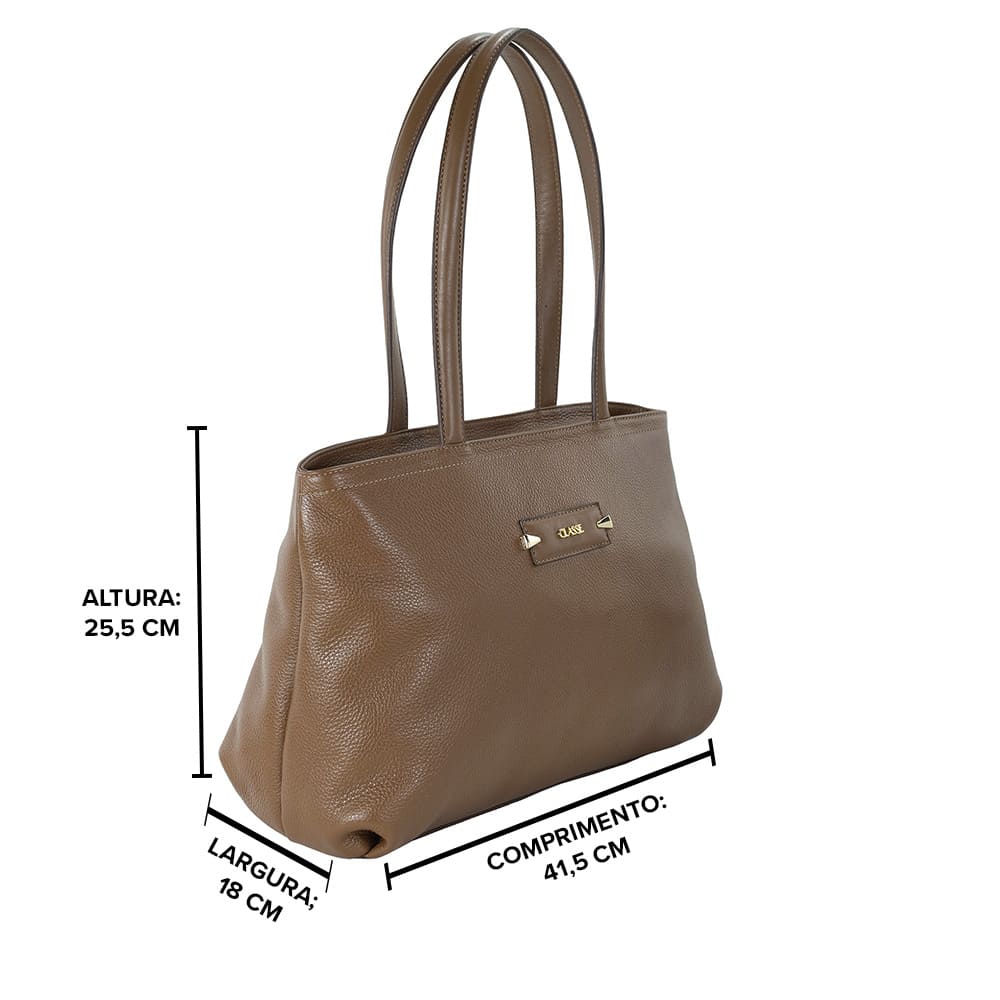 Bolsa de Couro Shopping Bag Babi