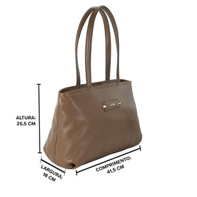 Bolsa de Couro Shopping Bag Babi