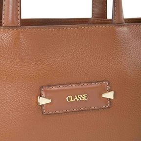 Bolsa de Couro Tote Babi