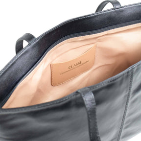 Bolsa Shopping Bag de Couro Leia