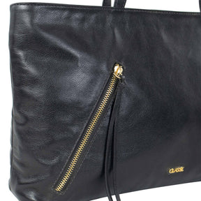 Bolsa Shopping Bag de Couro Leia