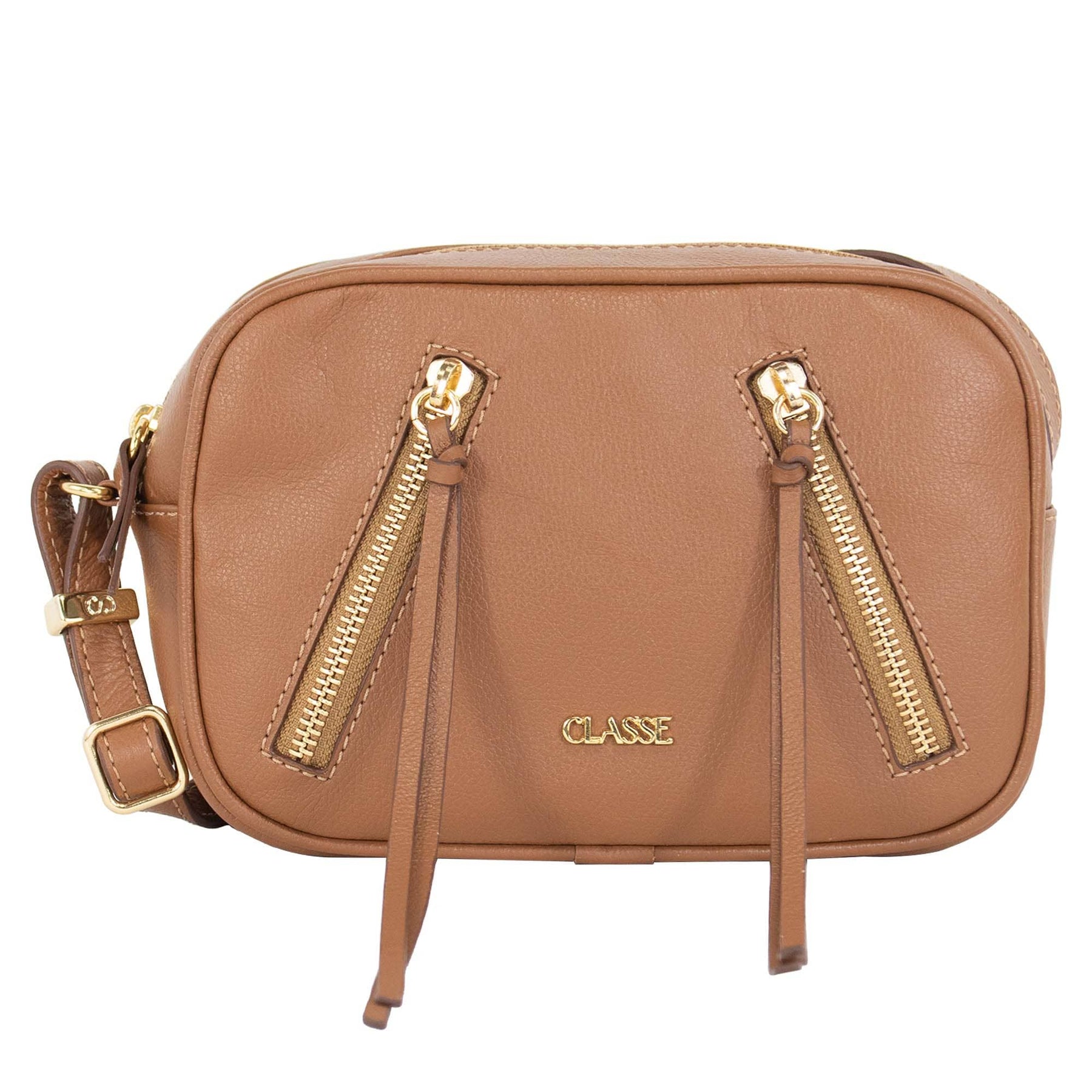 Bolsa Camera Bag de Couro Leia