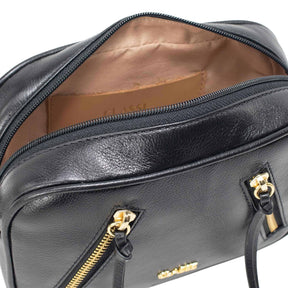 Bolsa Camera Bag de Couro Leia
