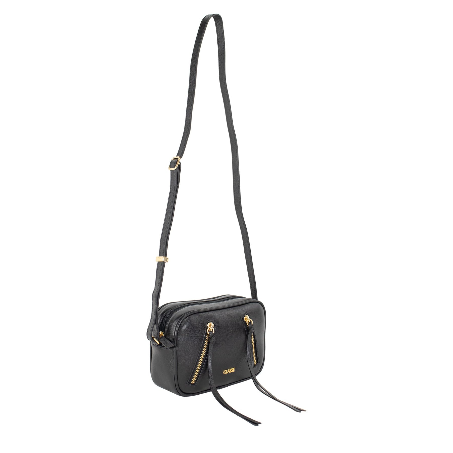 Bolsa Camera Bag de Couro Leia