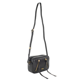 Bolsa Camera Bag de Couro Leia