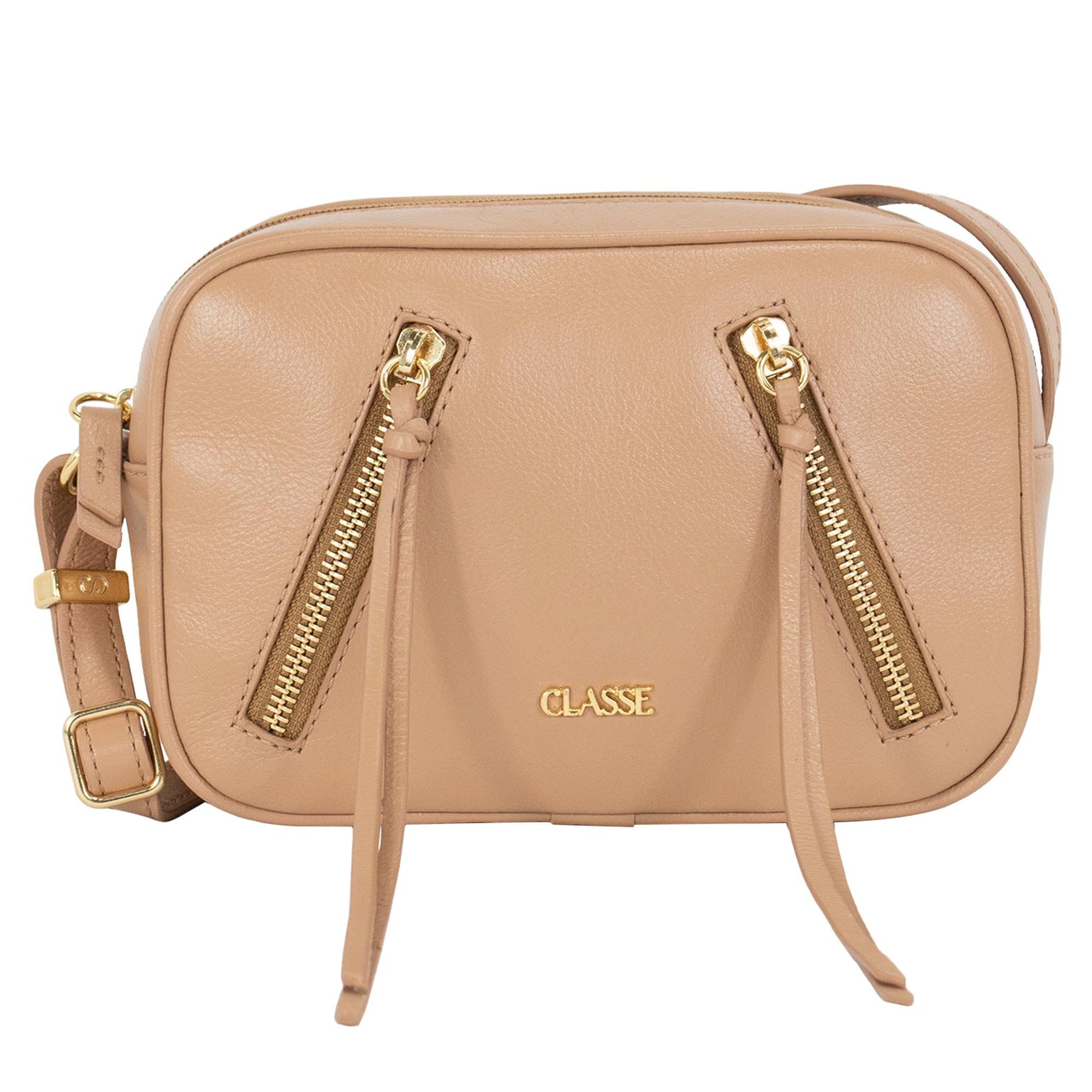 Bolsa Camera Bag de Couro Leia