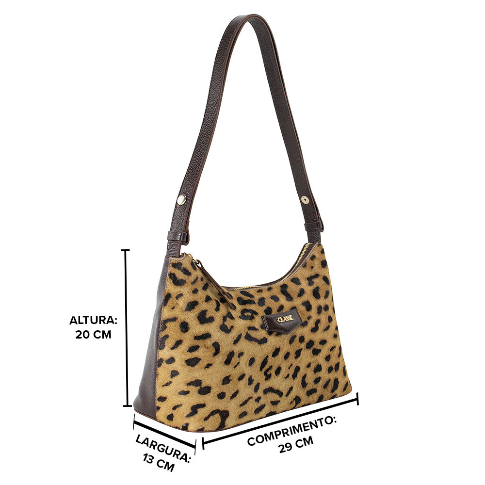 Bolsa Hobo de Couro Textura - Tate