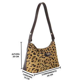 Bolsa Hobo de Couro Textura - Tate