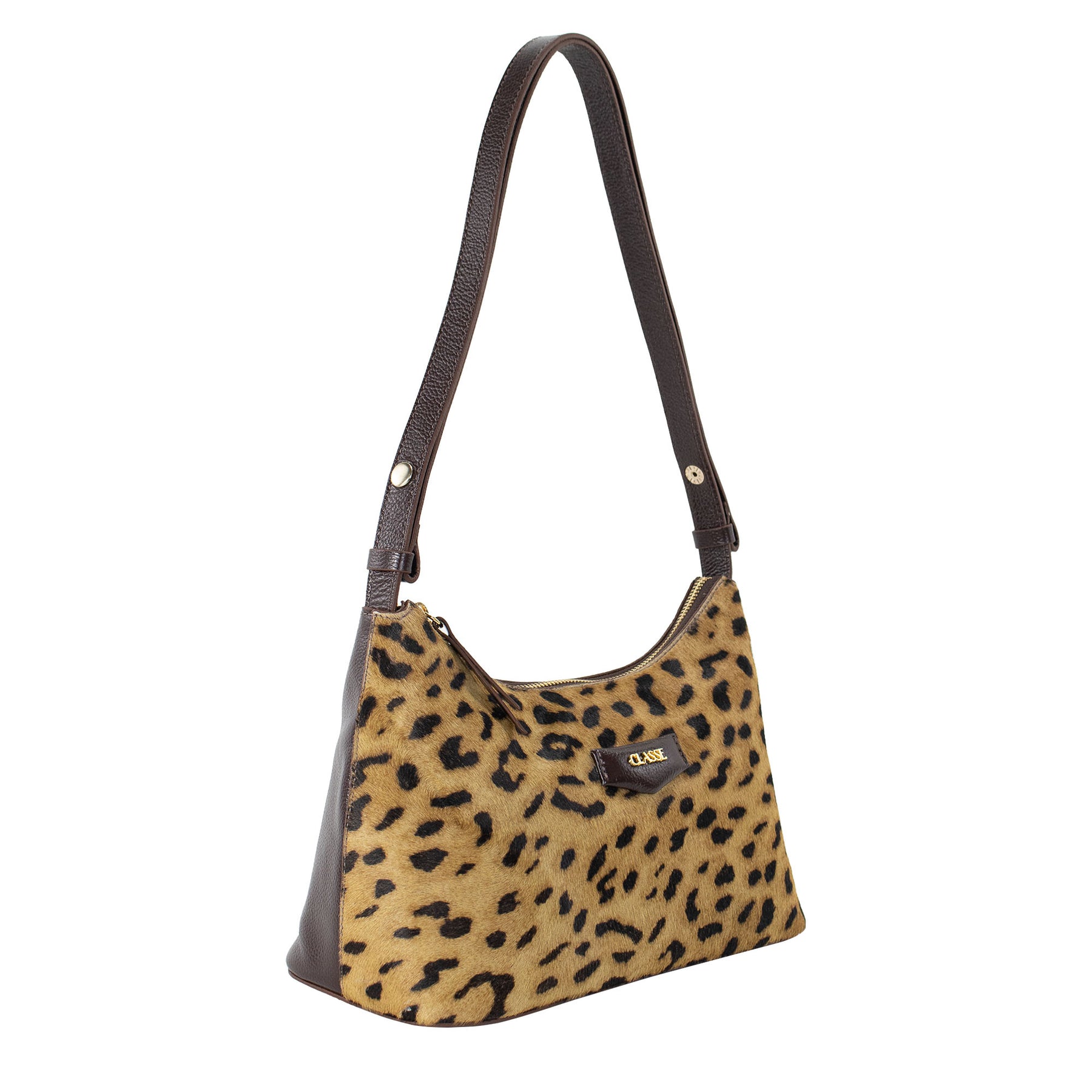 Bolsa Hobo de Couro Textura - Tate