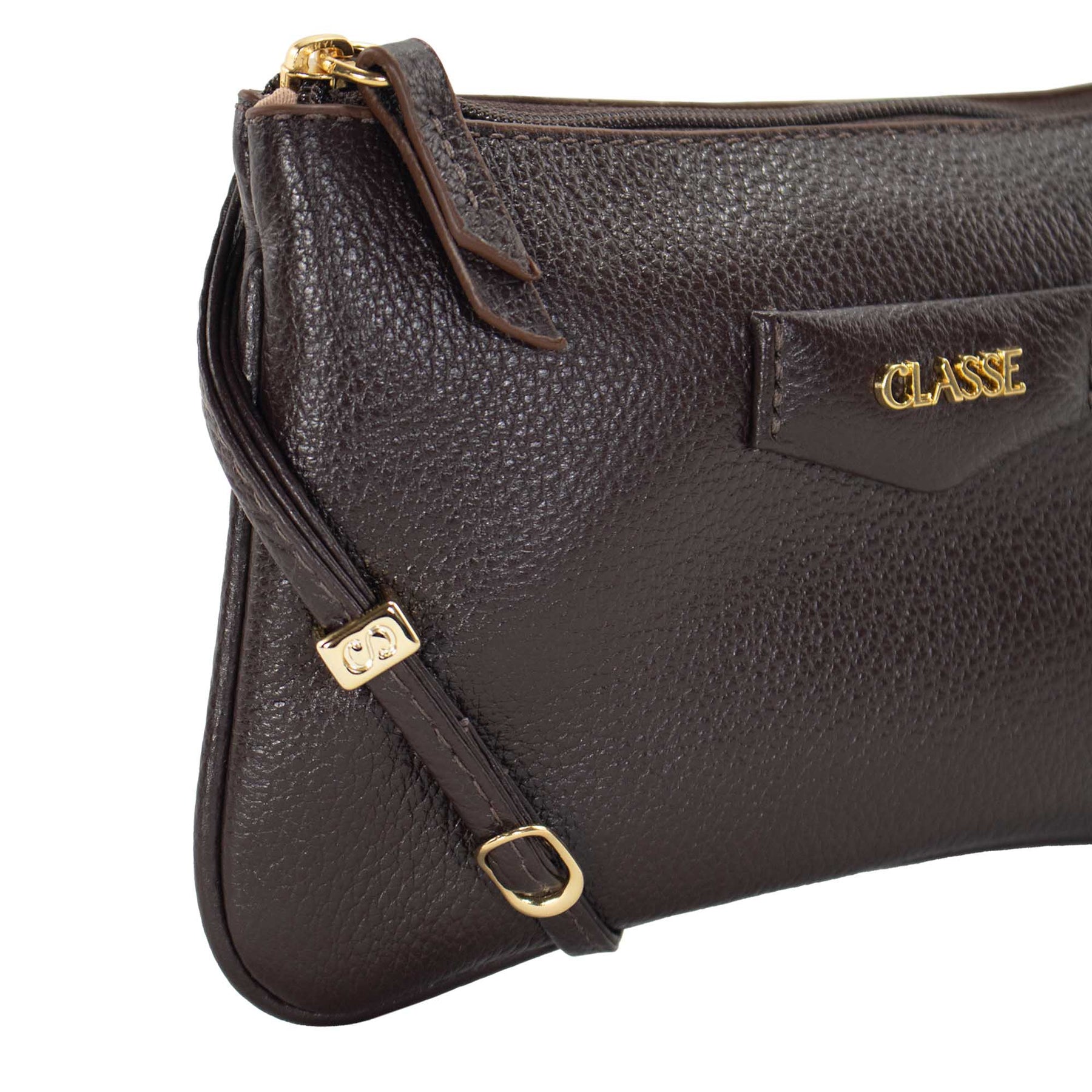 Bolsa Crossbody de Couro Tate