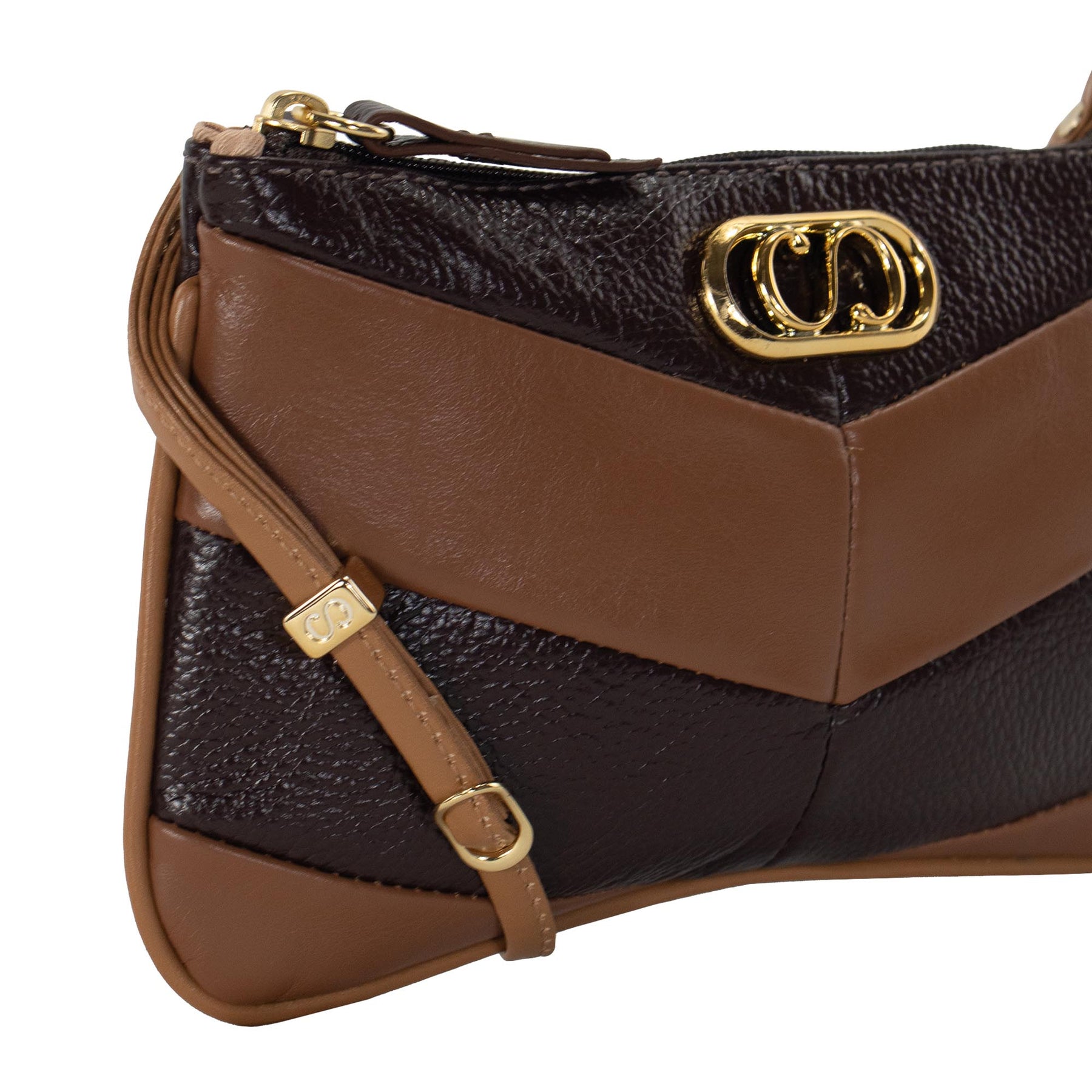 Bolsa Crossbody de Couro Valen