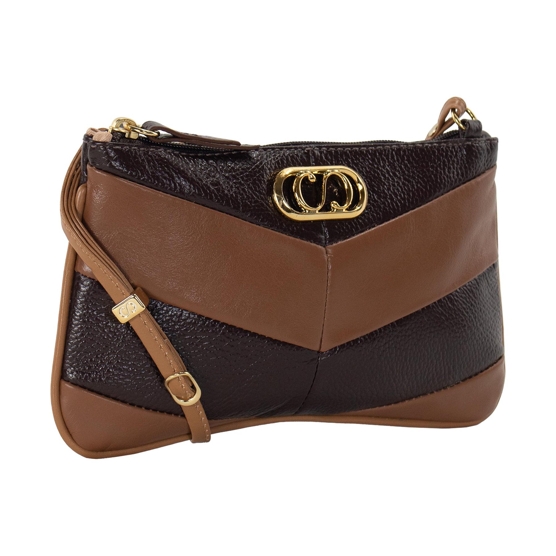 Bolsa Crossbody de Couro Valen