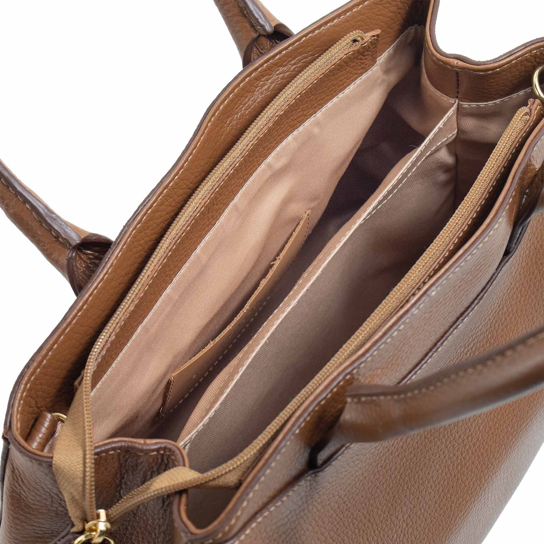 Bolsa Tote Bag de Couro Leny