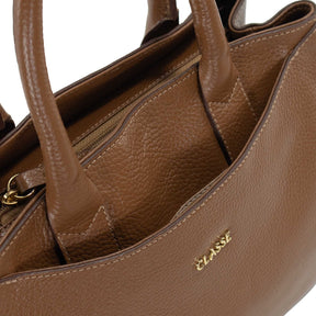 Bolsa Tote Bag de Couro Leny