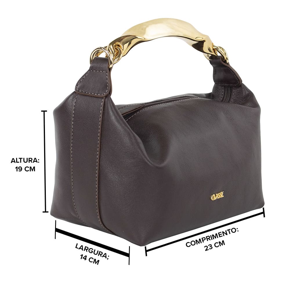 Bolsa Crossbody de Couro Cora