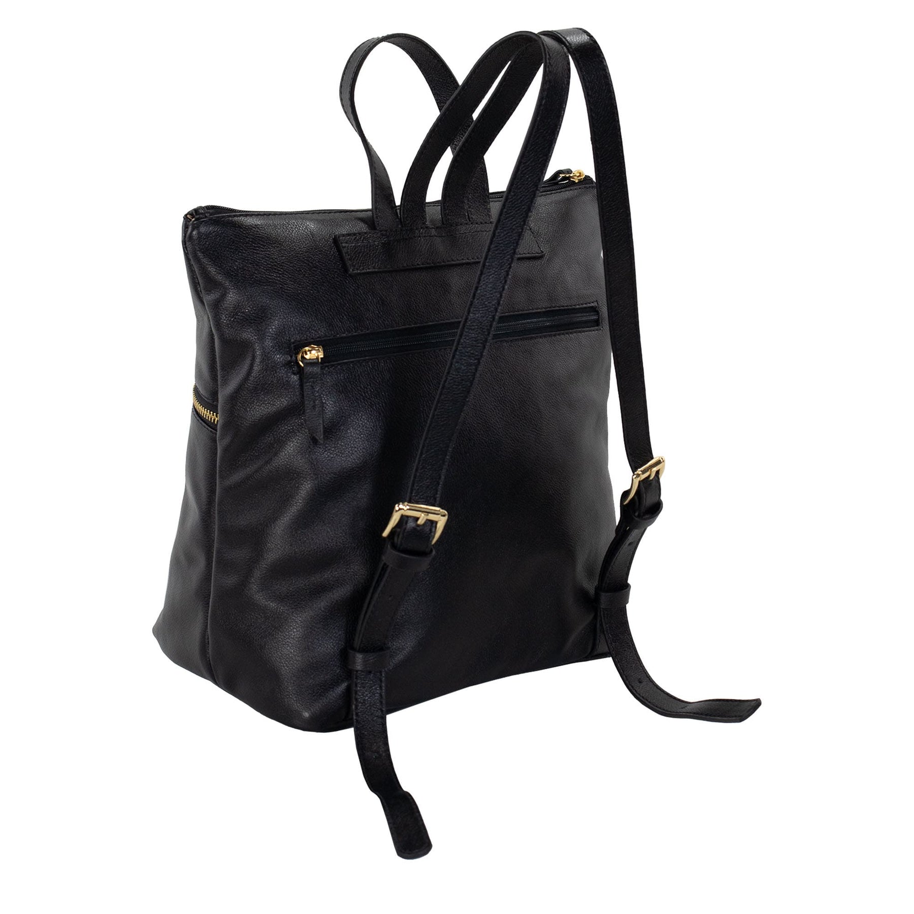 Mochila de Couro Leia