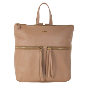 Mochila de Couro Leia