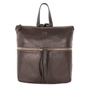 Mochila de Couro Leia