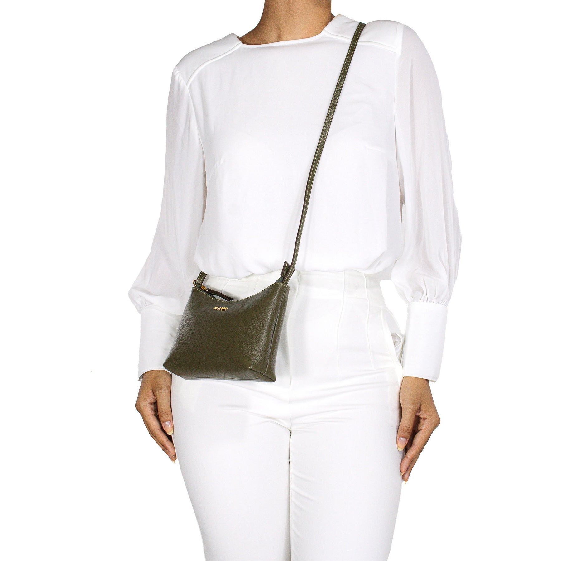 Bolsa Crossbody de Couro Gabi