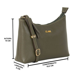 Bolsa Crossbody de Couro Gabi