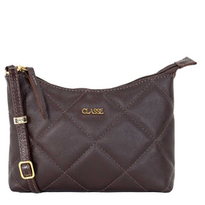 Bolsa Crossbody de Couro Matelassê - Gabi