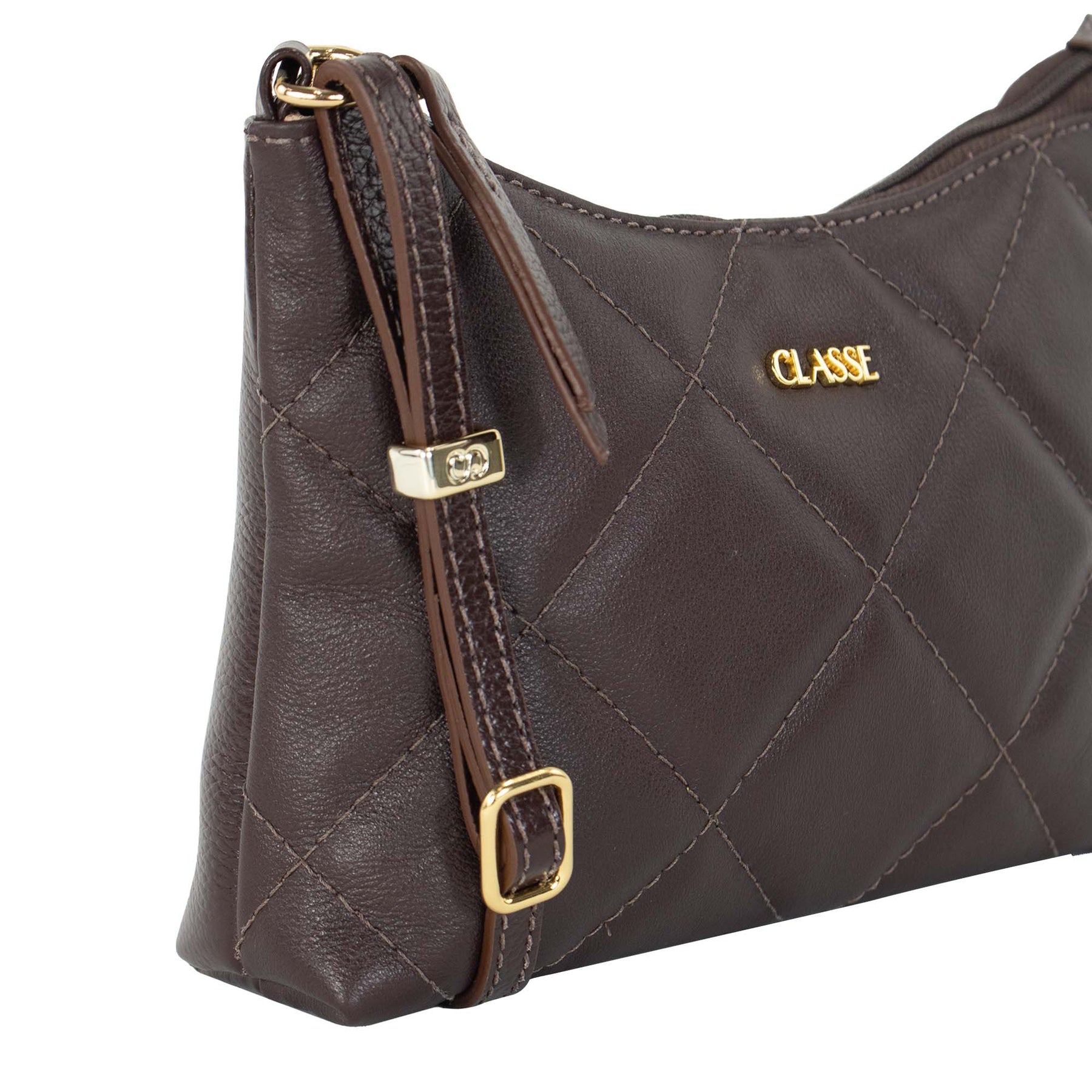 Bolsa Crossbody de Couro Matelassê - Gabi