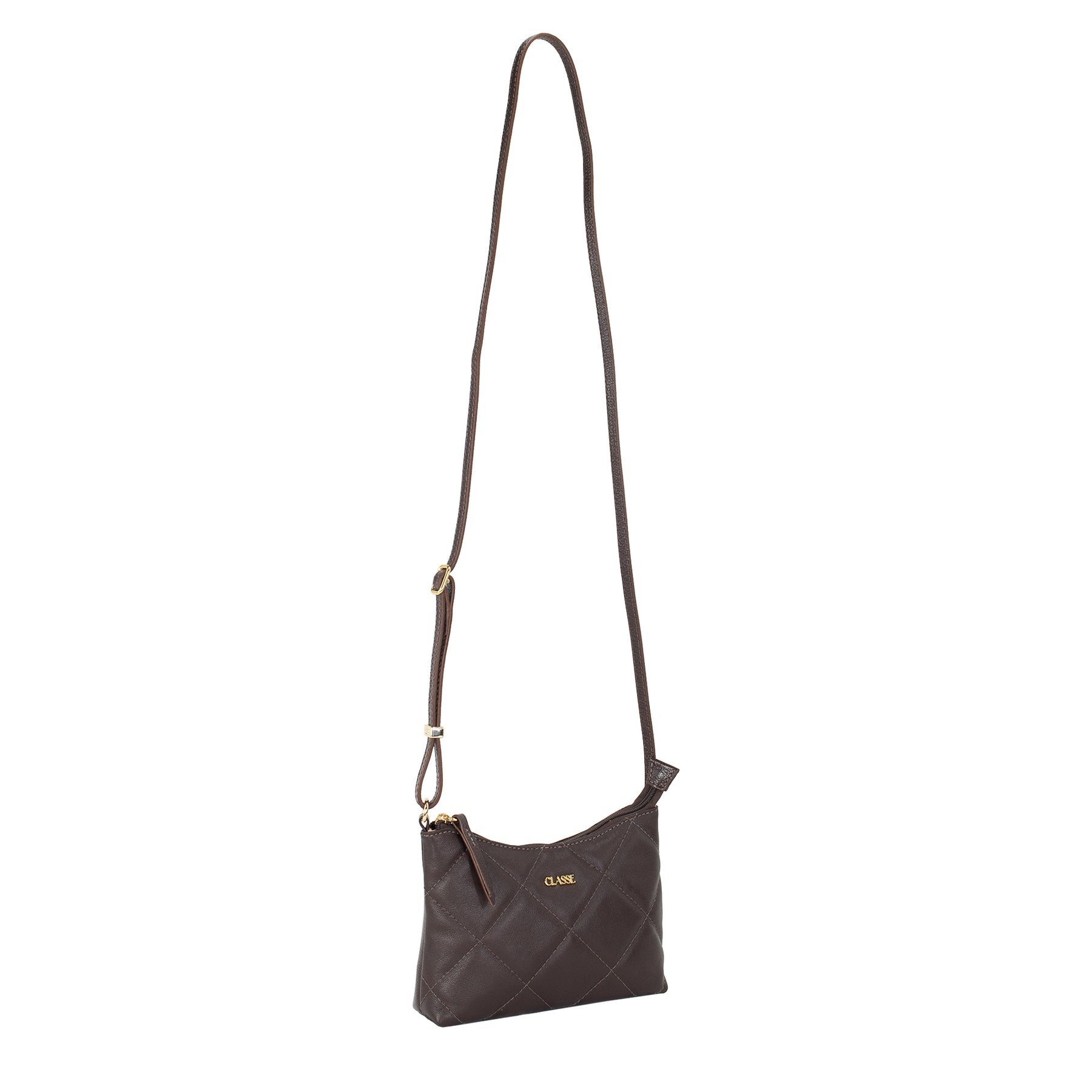 Bolsa Crossbody de Couro Matelassê - Gabi