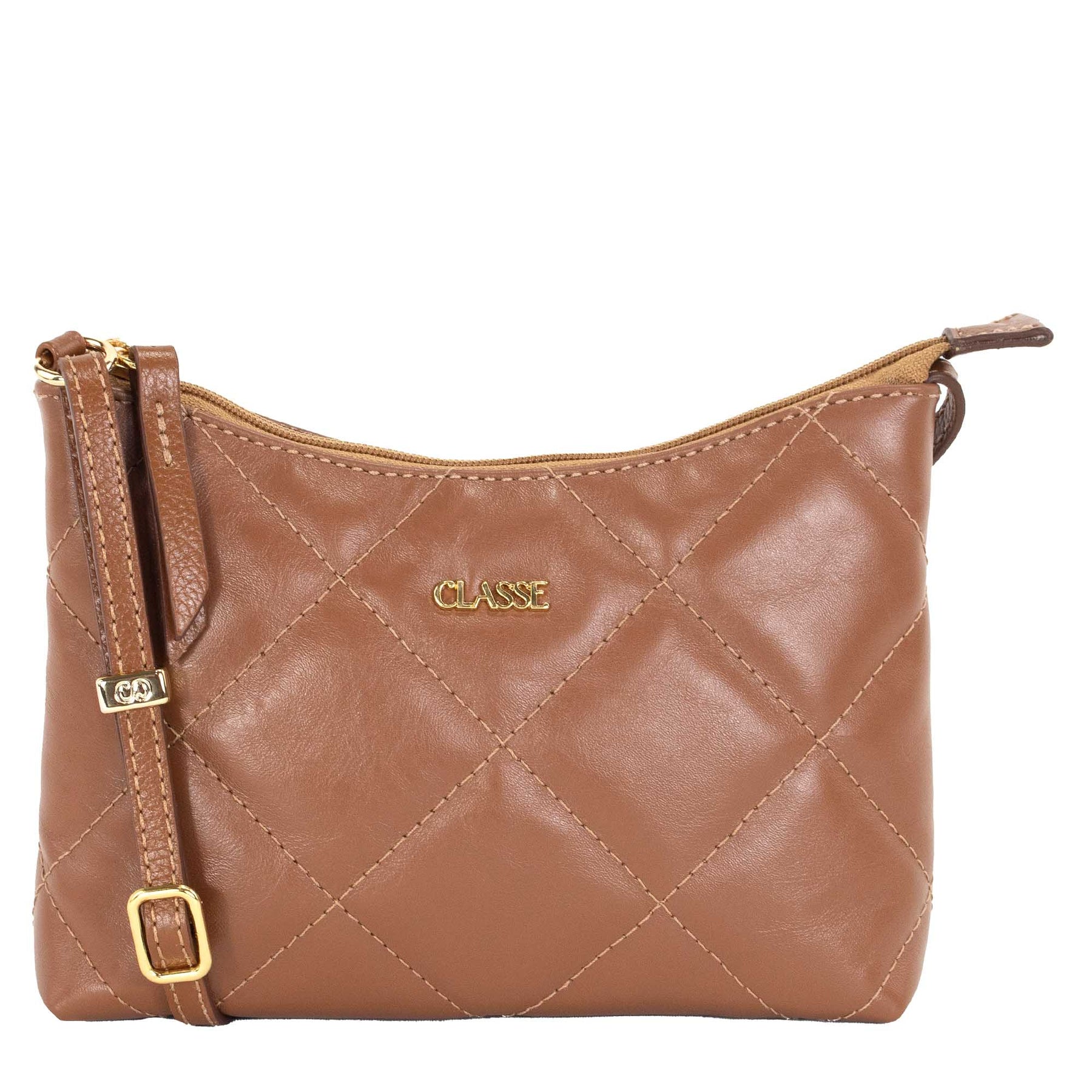 Bolsa Crossbody de Couro Matelassê - Gabi