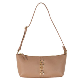 Bolsa de Ombro de Couro Jully