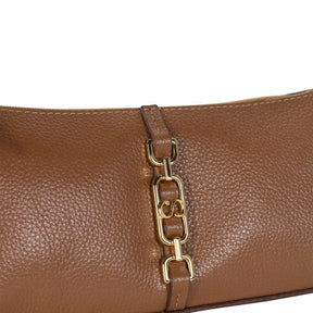 Bolsa de Ombro de Couro Jully