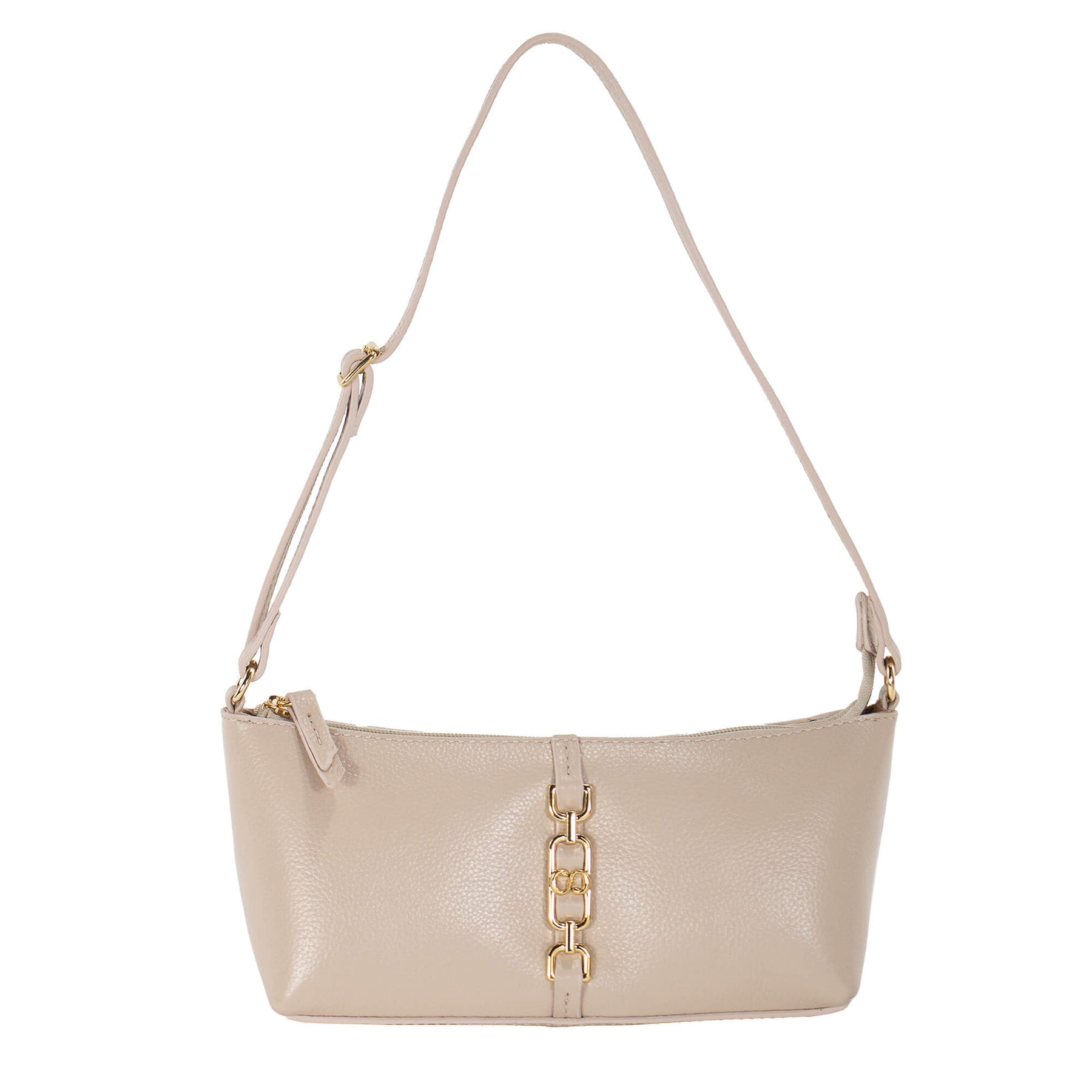 Bolsa de Ombro de Couro Jully