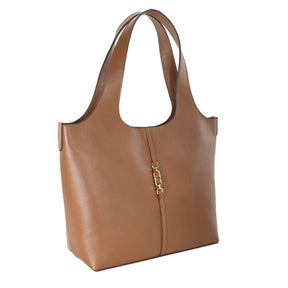 Bolsa Shopping Bag de Couro Jully