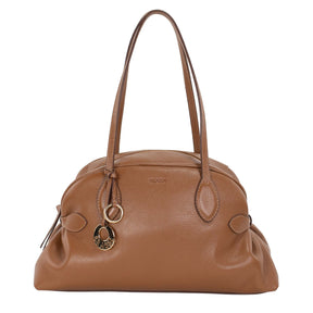 Bolsa de Ombro de Couro - Havana
