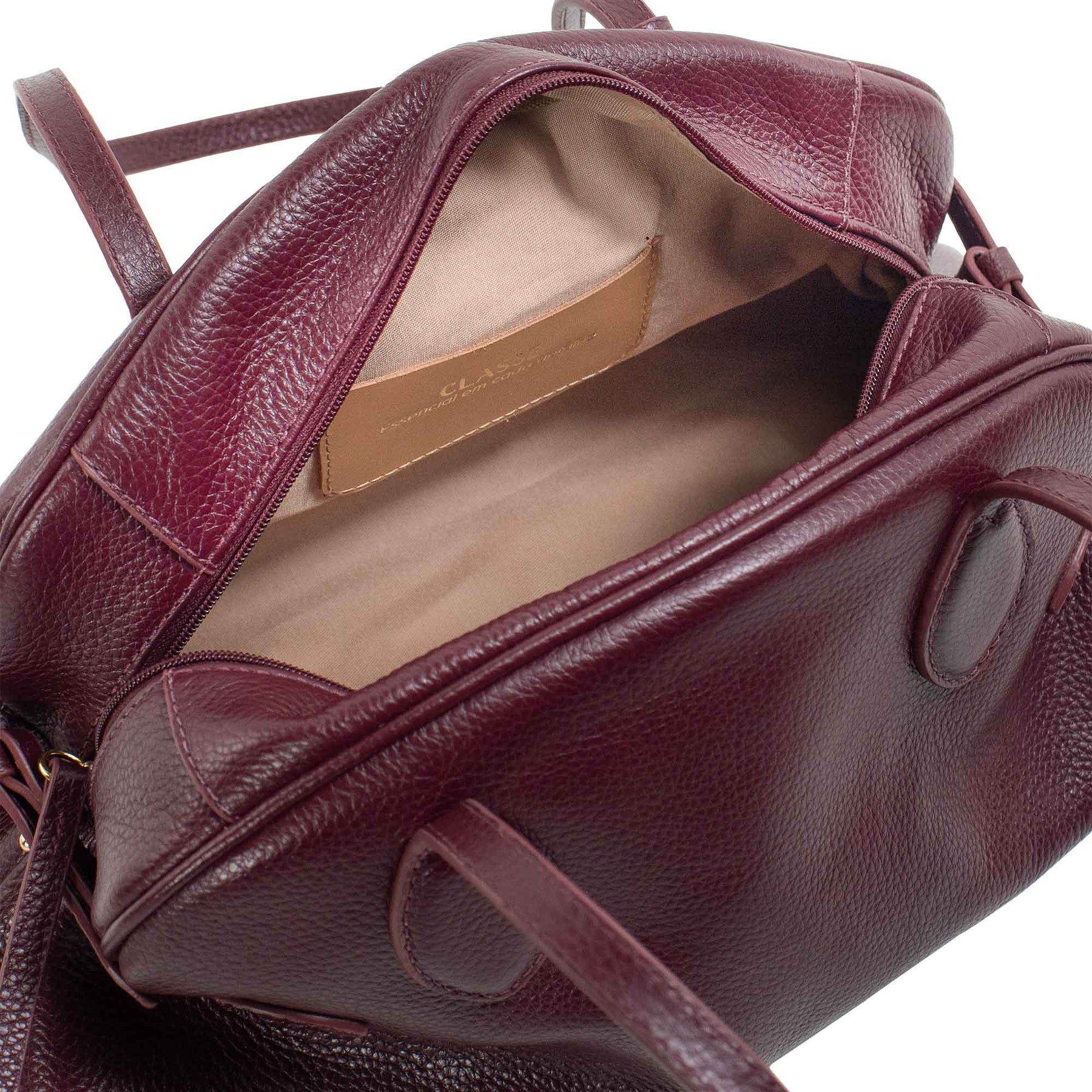 Bolsa de Ombro de Couro - Havana