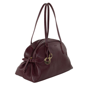 Bolsa de Ombro de Couro - Havana