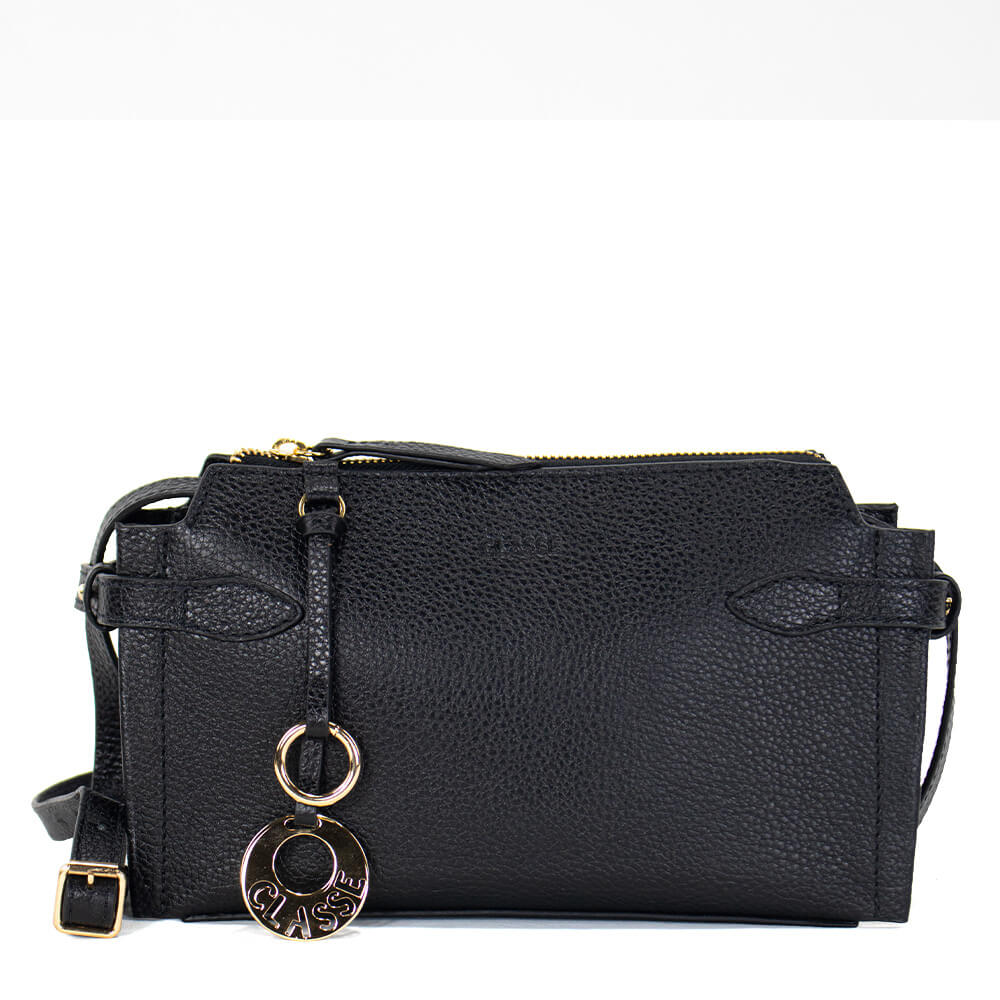 Bolsa Crossbody de couro Havana