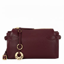 Bolsa Crossbody de couro Havana