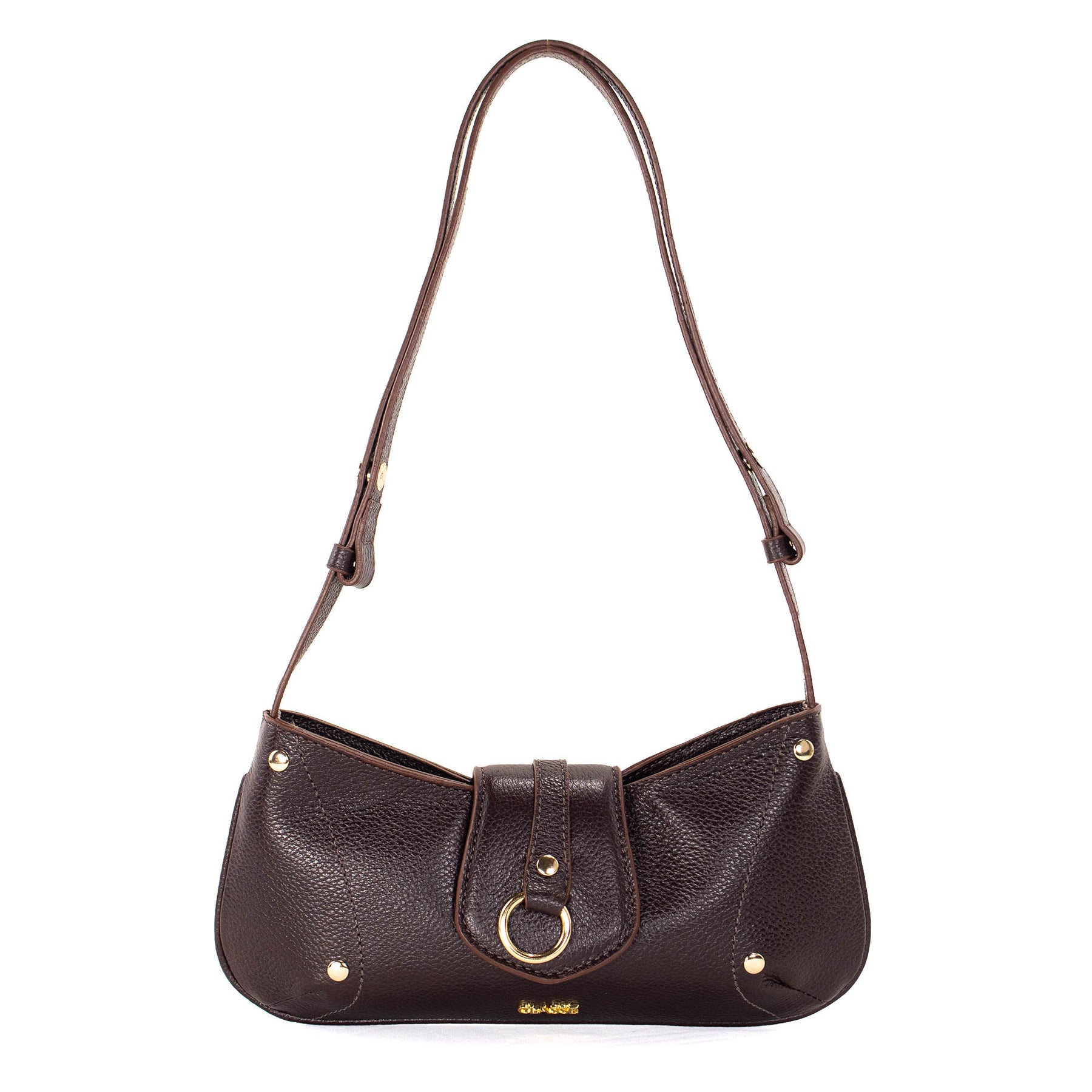 Bolsa de Ombro de Couro Diana